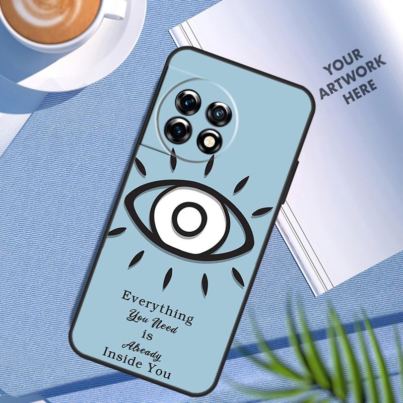 Чехол с мультяшным рисунком «Большие глаза» для OnePlus Nord 5 CE 2 3 4 Lite N30 OnePlus 11 12 13 15 12R 13R 10T 13T 9 10 Pro