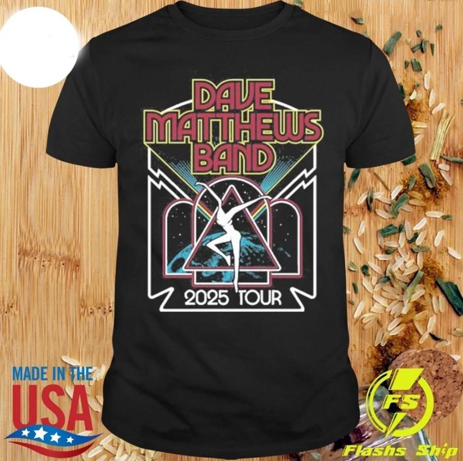 Dave Matthews Band Summer Tour 2025 Concert Tshirt size S5XL Unisex T-Shirt