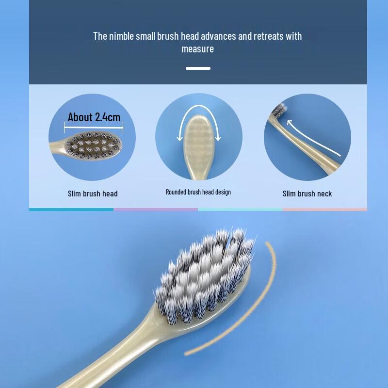 Frog Charcoal Soft Bristle Toothbrush