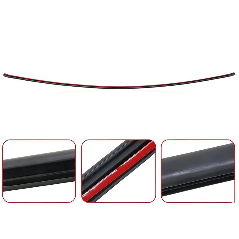 51317061967 Front Windshield Upper Molding Trim Seal Strip for BMW 3 Series E90 Sedan E91 Touring Wagon 325i 328i 335i 2004-2012
