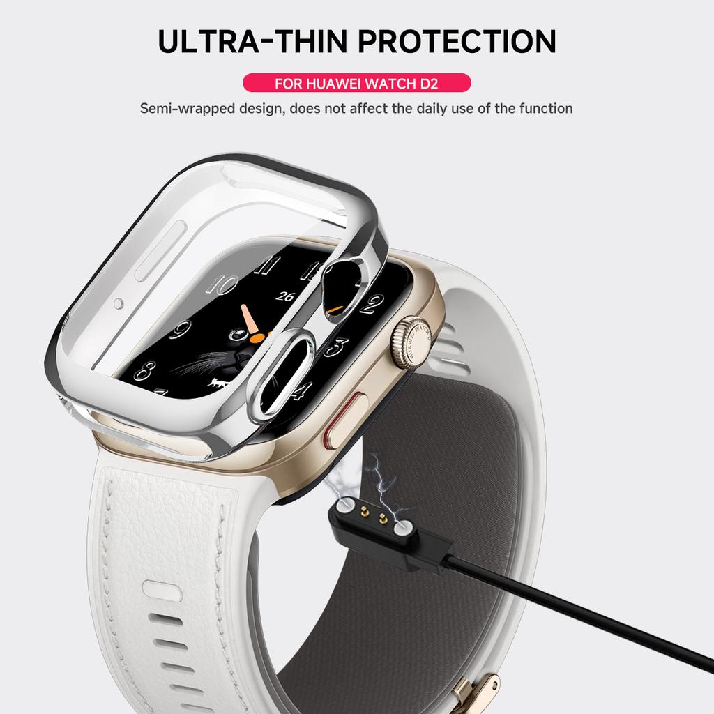 Чехол для Huawei Watch D2 Защитный чехол для экрана Мягкий ТПУ Всесторонняя защитная накладка-бампер Аксессуары для Huawei Watch D2