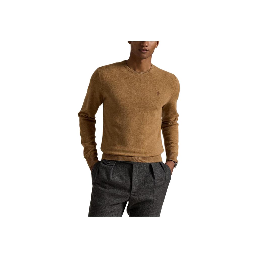 Свитер Polo Ralph Lauren с круглым вырезом и вышивкой Мужской свитер 710974148-005