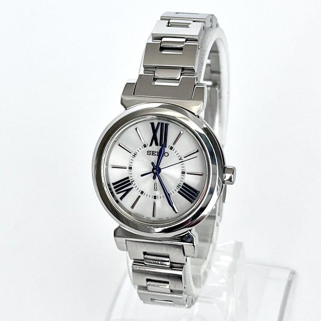 [USED] Seiko Rukia Women's Watch, Working, Radio-Controlled Solar, S2179