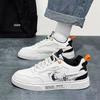 Men's Sneakers Fashion Leather Casual Shoes 2025 Summer Comfortable Sneakers Street Skateboard Breathable Tenis Shoes Masculino
