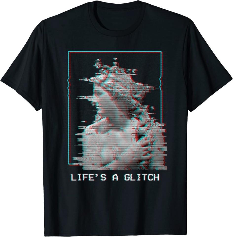 New Vaporwave 80s 90s Aesthetic Greek Statue Cool Shirt Made in USA Size S to XL