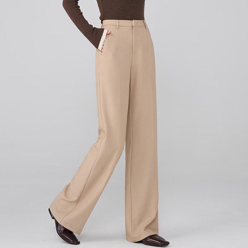 Women's High-Waist Micro-Flare Trousers