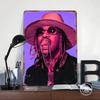 Future Portrait With Jewelry Tin Plaque Poster Customized Wall Art Retro Vintage Metal Signs for Man Cave Room Decoration Decor