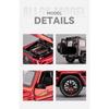 1/24 Mercedes-Benz G63 AMG Внедорожник Металлическая Модель Автомобиля Со Звуком и Светом Оттяжка Детская Игрушка Коллекционная Вещь Подарок на День Рождения