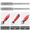 5Pcs Diamond Coated Cylindrical Burr 4.4/4.5/4.8mm Chainsaw Sharpener Stone File Chain Saw Sharpening Carving Grinding Tools
