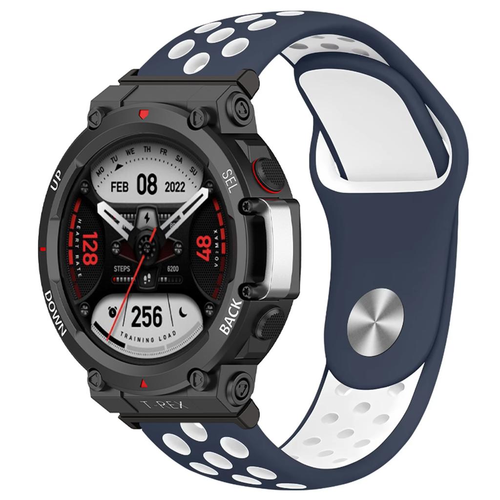 Дышащий силиконовый ремешок для умных часов Huami Amazfit T-Rex 3, спортивный браслет, ремешки для Amazfit T Rex Trex Pro Ultra Correa