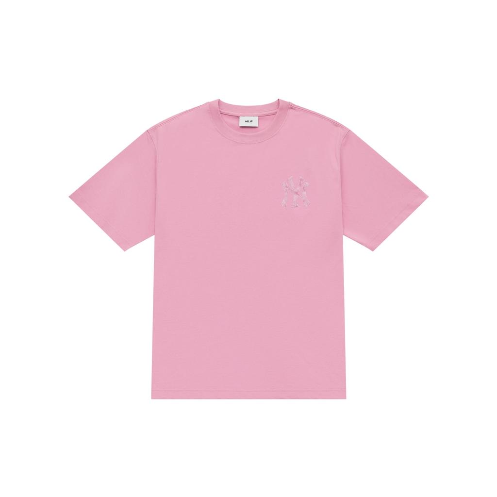 MLB MONOGRAM Футболка SS25 Унисекс Розовая 3ATSM0953-50PKP