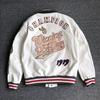 Trendy PU Leather Baseball Jacket for Boys, Autumn 2023