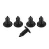 100 Pcs Plastic Automotive Rivets Push In Rivet Bumper Door Fender Retainer Clip For