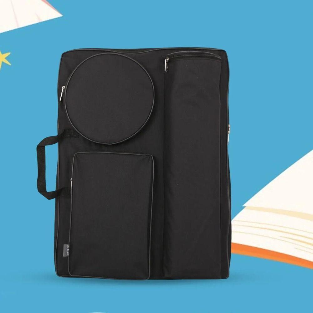 Large Capacity 4K Drawing Board Bag With Zipper Handle Shoulder Sketch Bag Art Backpack Art Supply