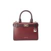 Татьяна Мода Цветной Блок Простой Замок Украшение Наплечная Сумка-Кроссбоди Мини Сумка Женские сумки Красный 30F9GT0S1T-BRANDY-MULTI