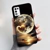 For ZTE Libero 5G III,  A202ZT Soft Silicone Black Case For ZTE Libero 5G II, A103ZT Popular Pattern Panda Shockproof Shell