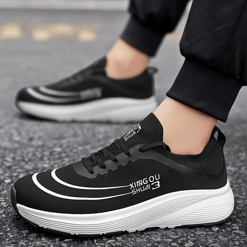 TUINANLE Повседневная мужская обувь из сетки Легкая дышащая Вся модная Студенческая Обувь для бега Путешествий Уличные спортивные кроссовки