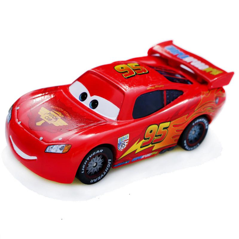 Disney Pixar Cars No.95 Молния Маккуин Модель автомобиля Металлические игрушки и хобби Для детей Для мальчиков Для малышей и детей Дети Подарок на день рождения Игрушечные машинки и поезда
