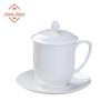 Набор чашки и блюдца из костяного фарфора