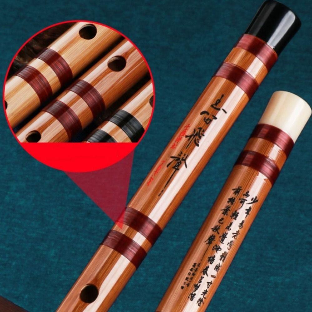Chinese Bamboo Flute Key C D E F G Handmade Bamboo Flute Traditional Flute Performance