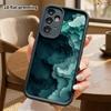 Чехол для телефона: 2D Плоский Чехол-бампер с градиентом для Samsung Galaxy A34 A35 M05 M06 S20 S22 S21 FE Plus 5G, Градиент Озерный Зеленый, Подарок на Рождество и Хэллоуин