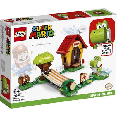 LEGO Super Mario Yoshi and Mario House 71367 Игрушка Дом для видеоигр Мальчики Девочки от 6 лет и старше