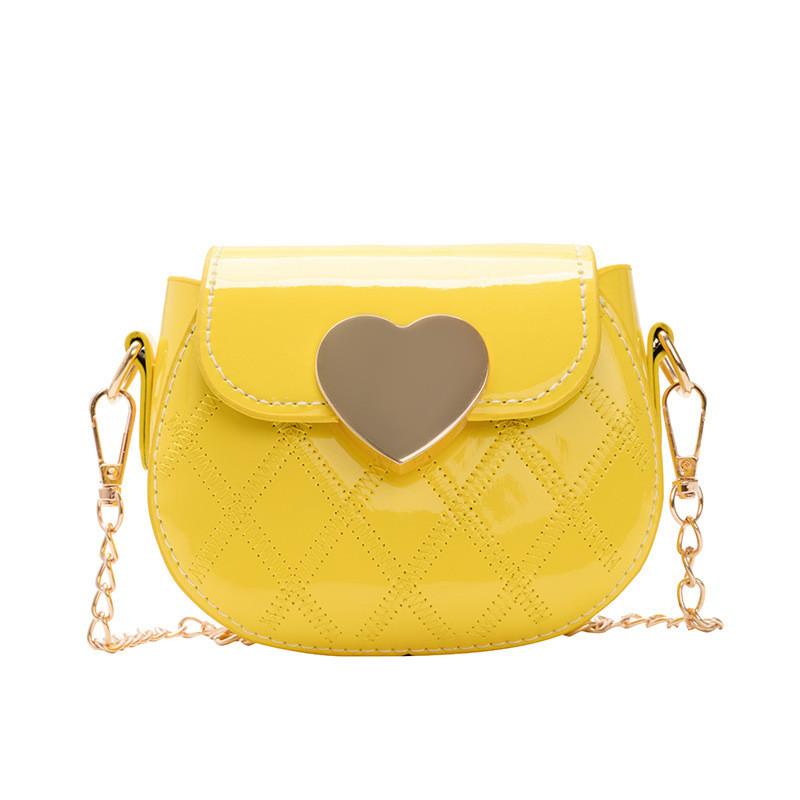 Trendy Korean Children's Shoulder Bag Fashionable Mini Crossbody Bag In Soft Pu Leather