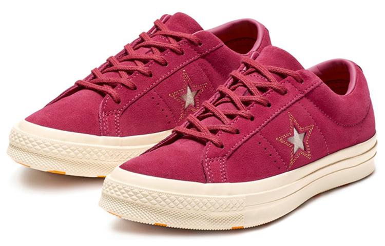 Converse Chuck Taylor One Star Ox 'Темно-красный' 163192C