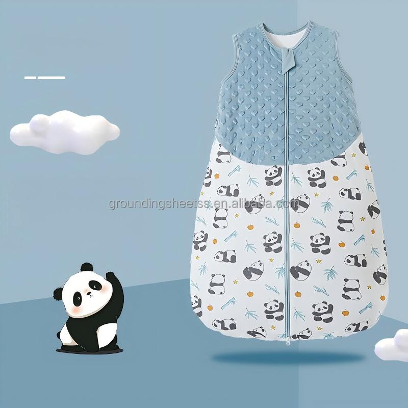 CPC Spring Autumn Baby Sleeping Bag Cotton Infant Wearable Blanket Anti Startle Newborn Sleep Sack