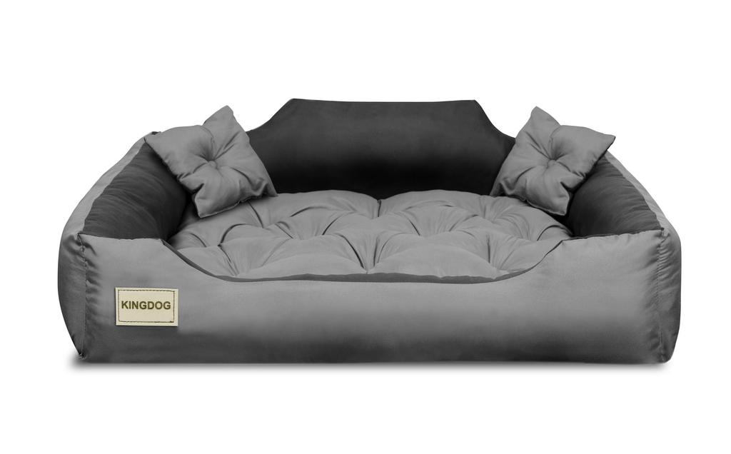 Лежанка для собак из МИКРОФИБРЫ прочная удобная Kingdog, S M L XL