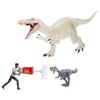 Mattel Jurassic World Darius Is In a Big Baryonyx Battle Dinosaur Set of 3 Ages 4 and Multi JCG22 (JURASSIC WORLD) Pinch! Set, Children's Figures,
