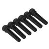 6 шт. бриджевые штифты колки набор запасных частей для акустической гитары аксессуары черное дерево GL62A