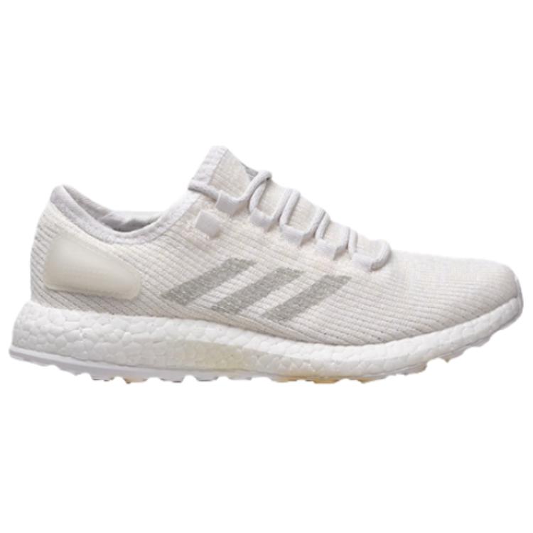 Adidas Pure Boost Clima Comfortable Versatile Non-Slip Durable Low-Top Running Shoes Unisex Running Shoes Gray White S82098