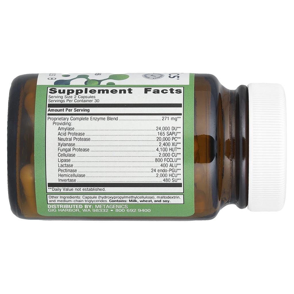 Spectrazyme® Complete Enzyme, 60 Capsules