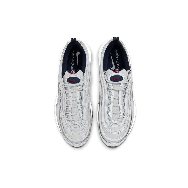 Nike Кроссовки унисекс Air Max 97 OG SP Puerto Rico Silver Metallic-Silver Varsity-Red DH2319-001