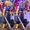 28 см Аниме Dragon Ball Z Фигурка Будущего Транкса Транкс Фигурки Действия ПВХ Статуя Коллекционная Модель Игрушки для Детей Подарки