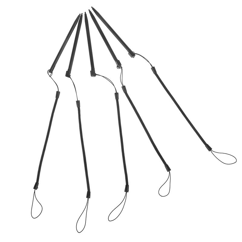 1шт сенсорный экран металлический сенсорный телефон ручка планшет стилус с пружинной струной компьютер