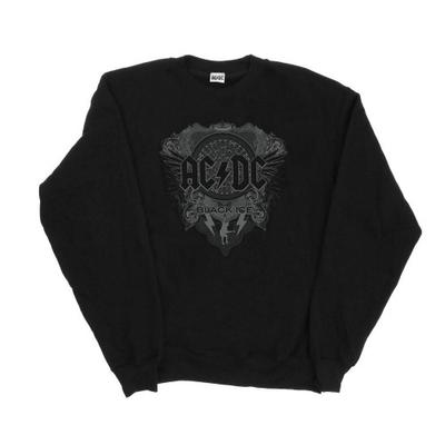 Женская черная толстовка Ice