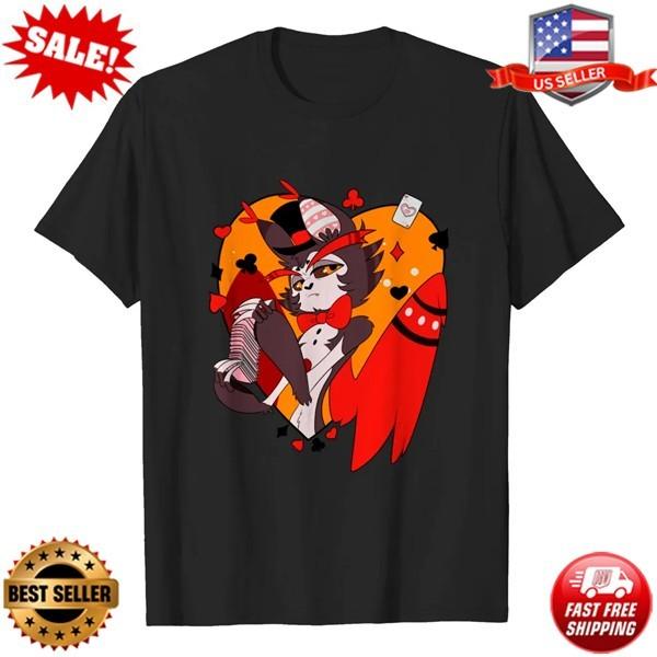 Кот-Бармен - Hazbin Hotel - Футболка, S-5XL