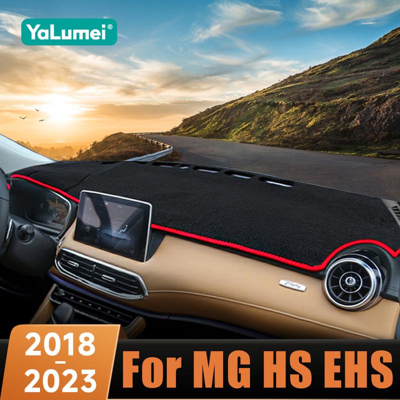 Для MG HS EHS PHEV 2018 Накладка на приборную панель автомобиля Предотвращающая блики Коврик на панель приборов Чехол Коврики Аксессуары
