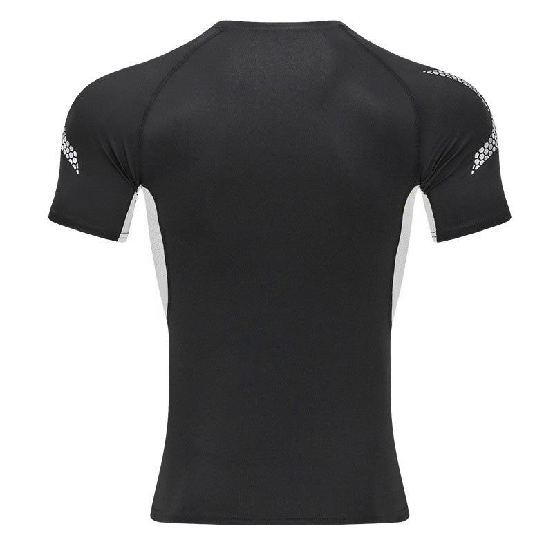 Мужские высокоэластичные быстросохнущие спортивные леггинсы: Футболка для велоспорта Cross-Border PRO с длинным рукавом, впитывающая пот