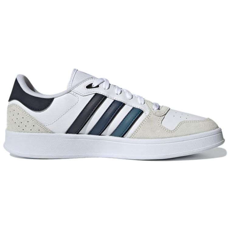 adidas Neo Breaknet Plus Ретро Повседневные Прочные Нескользящие Низкие Кеды Мужские Кроссовки Белый Синий Серый H01992