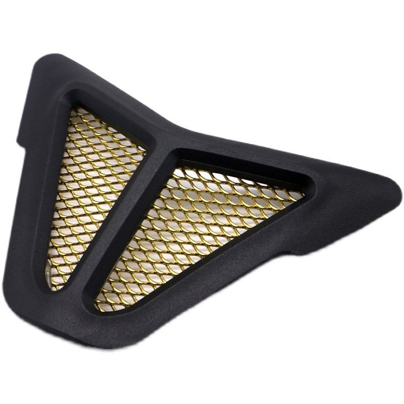 Motorcycle modification parts front headlight air inlet decorative sheet protective net suitable for Yamaha YZF R15 V3 2017-