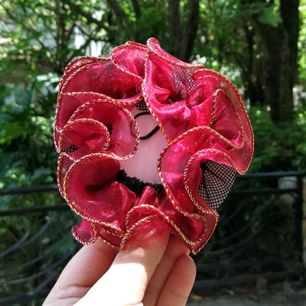 Невидимая сетка для волос, сетчатый карман, бесшовная повязка на голову для девочек, головные уборы для балета и танцев, пучок для волос, головной убор, аксессуары для волос, головной убор