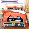3pcs Bluey Bedding Set Duvet Cover Closure Includes 1 Duvet Cover & 2 Pillowcases, Soft and Comfortable for All Seasons.