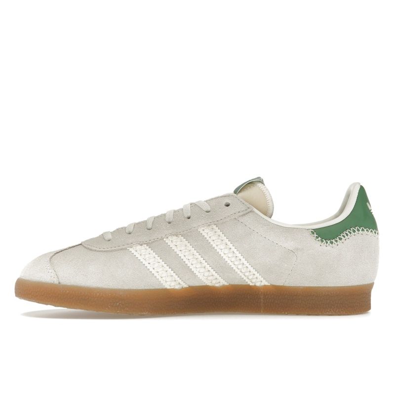 Adidas Кроссовки унисекс Gazelle Alumina Preloved Green Кремово-белые IE3691