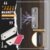 2pcs/Set Strong Magnetic Door Closer Punch Free Door Catch Latch Door Magnet for Furniture Cabinet Cupboard with Screws Ultra Thin