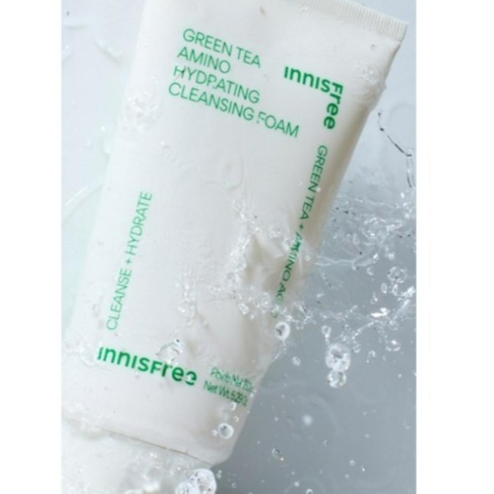 Innisfree Дуэт очищающей пенки с зеленым чаем (150 г × 2)