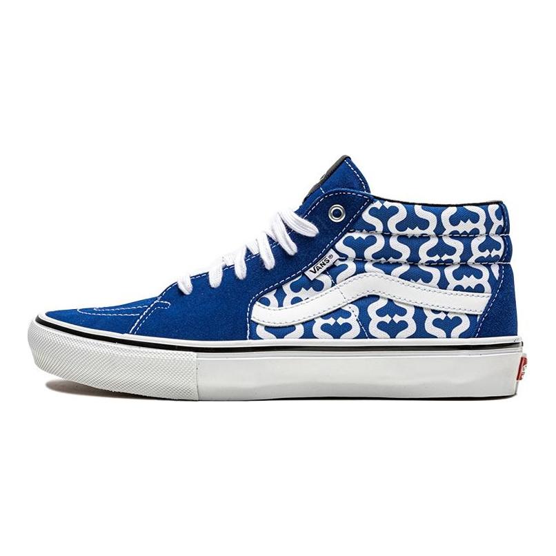 Grosso Supreme x Grosso Vans Mid 'Monogram S - Royal' VN0A5KS15YE
