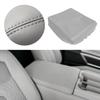 Для Nissan Titan 2004 05 06 07 08 09 10 11 12 13 2014 Автомобильные Микрофибровые Аксессуары Центральная Консоль Подлокотник Кожаная Крышка Отделка